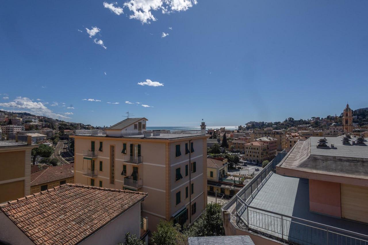 Casa Daniela - Terrazza Vista Mare Super Centrale Rapallo Luaran gambar